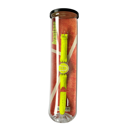 Swatch 1998 Avantage Tennis Ball Watch - Yellow