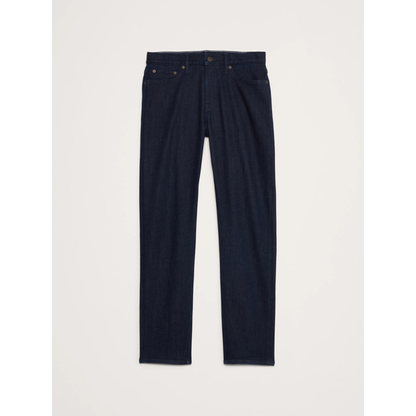 Banana Republic Straight Luxe Traveler Jean - Rinse Dark Wash