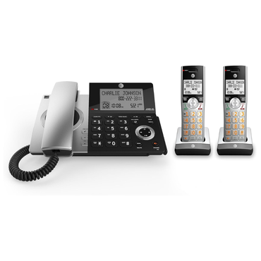 AT&T CL84207 Dect_6.0 2 Handset Landline Telephone