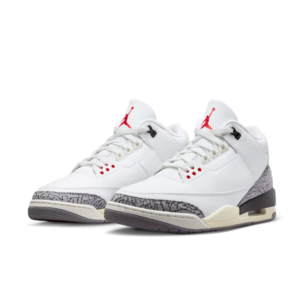Air Jordan 3 Retro White Cement Re-imagined Sneakers