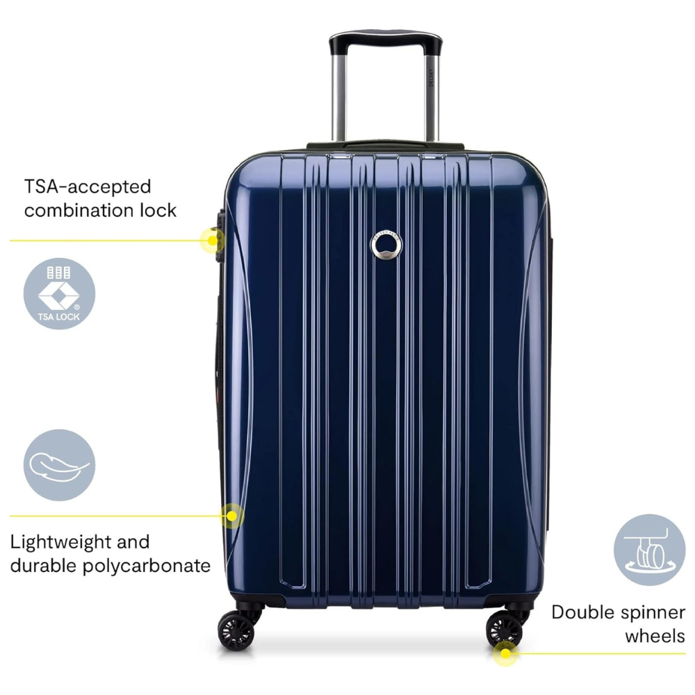 DELSEY Paris Helium Aero 29" Spinner Trolley - Brushed Charcoal