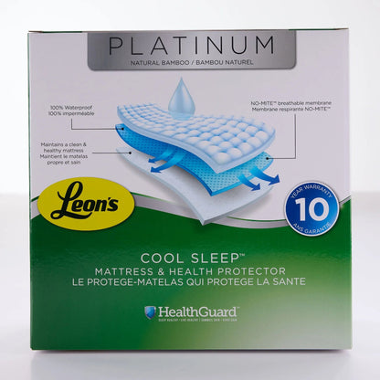 Leon's Platinum King Mattress Health Guard - Bamboo