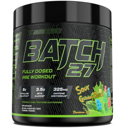 TC Nutrition Batch 27 Pre-Workout 40 Servings