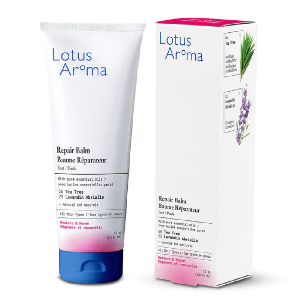 Lotus Aroma Foot Care Repair Balm with Natural AHA - 2 Pack