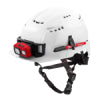 Milwaukee Vented Front-Brim Helmet w/ Headlamp Mount