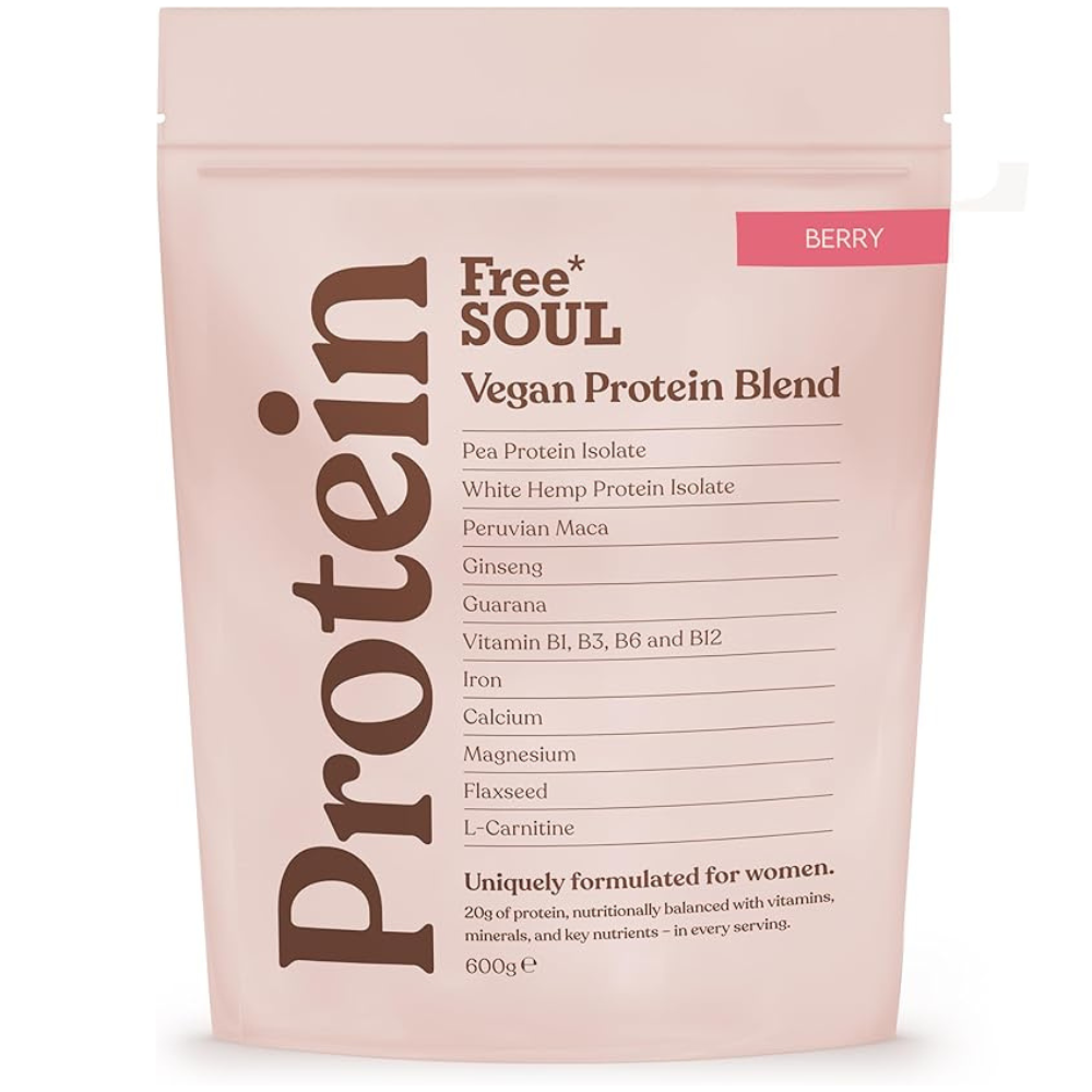 Freesoul Vegan Protein Blend - Berry 600g