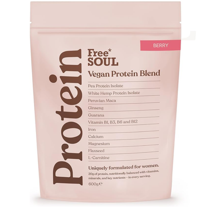 Freesoul Vegan Protein Blend - Berry 600g