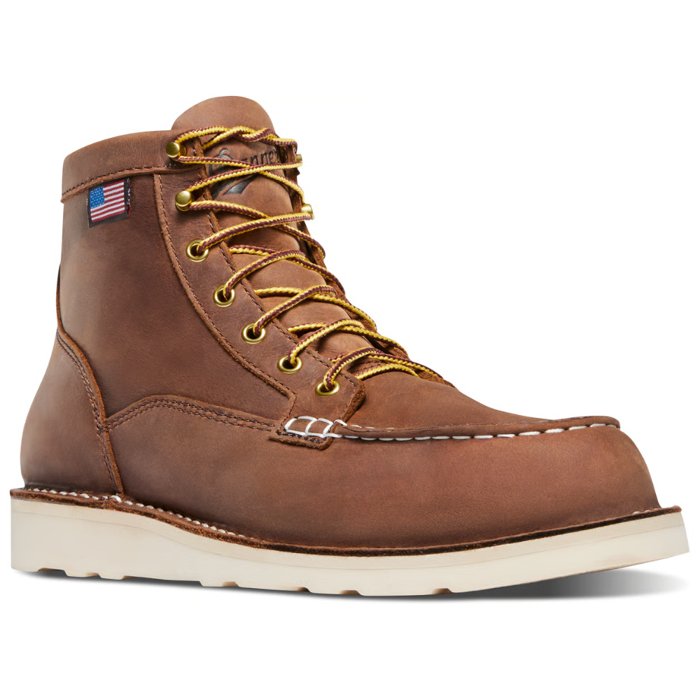 Danner Bull Run Moc Toe Men's 6" Tobacco Work Boots