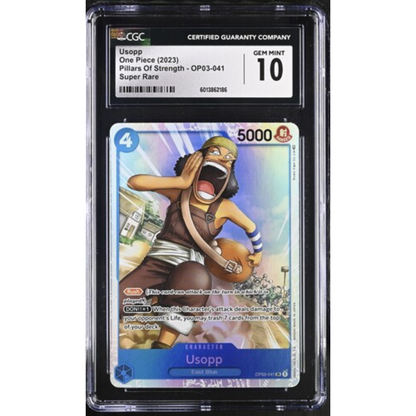 Usopp One Piece Pillars of Strength - CGC Gem Mint 10
