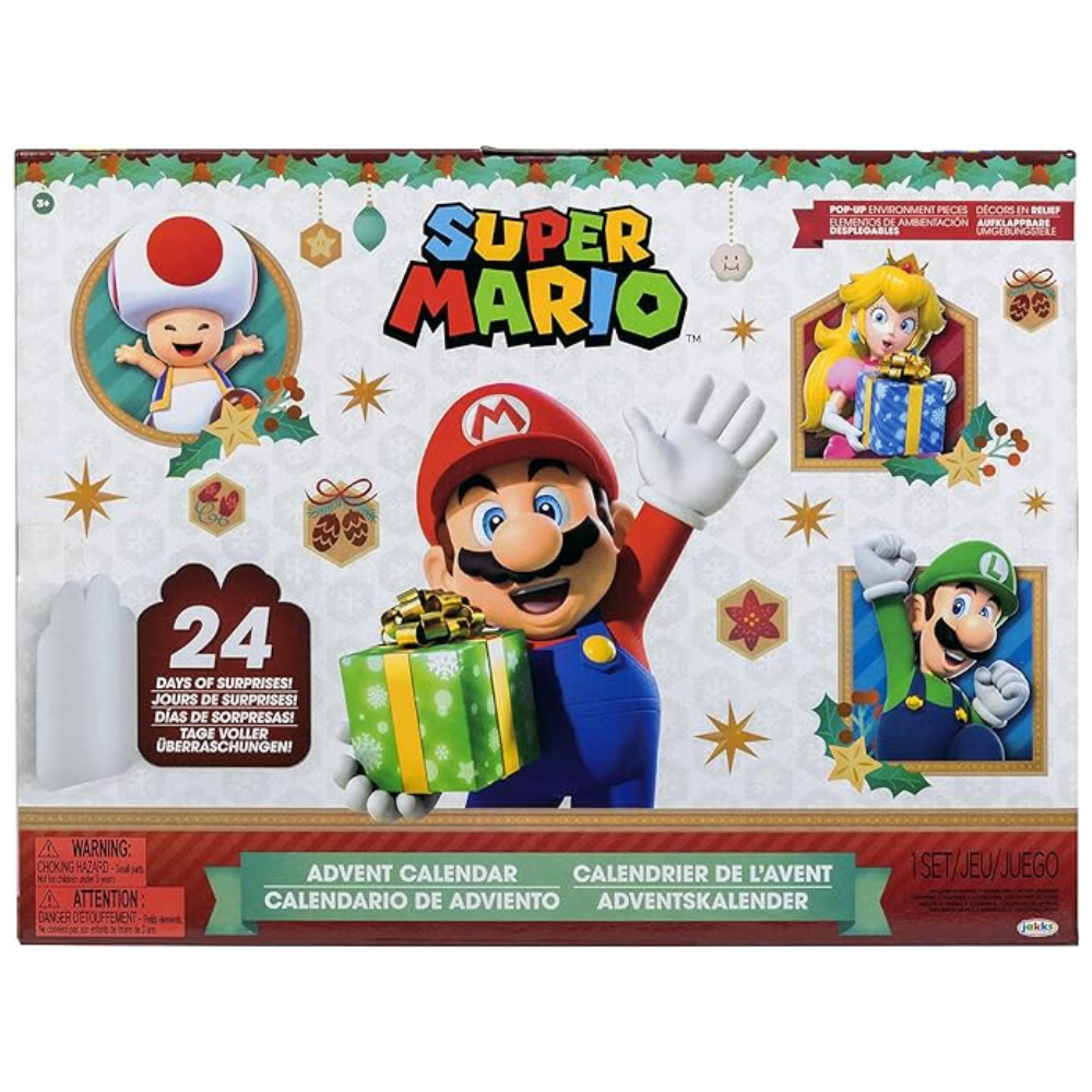 Super Mario Advent Calendar 2025 Limited Christmas Edition