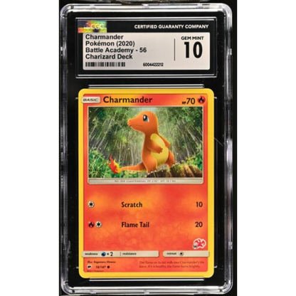 Charmander Pokemon Battle Academy - CGC Gem Mint 10