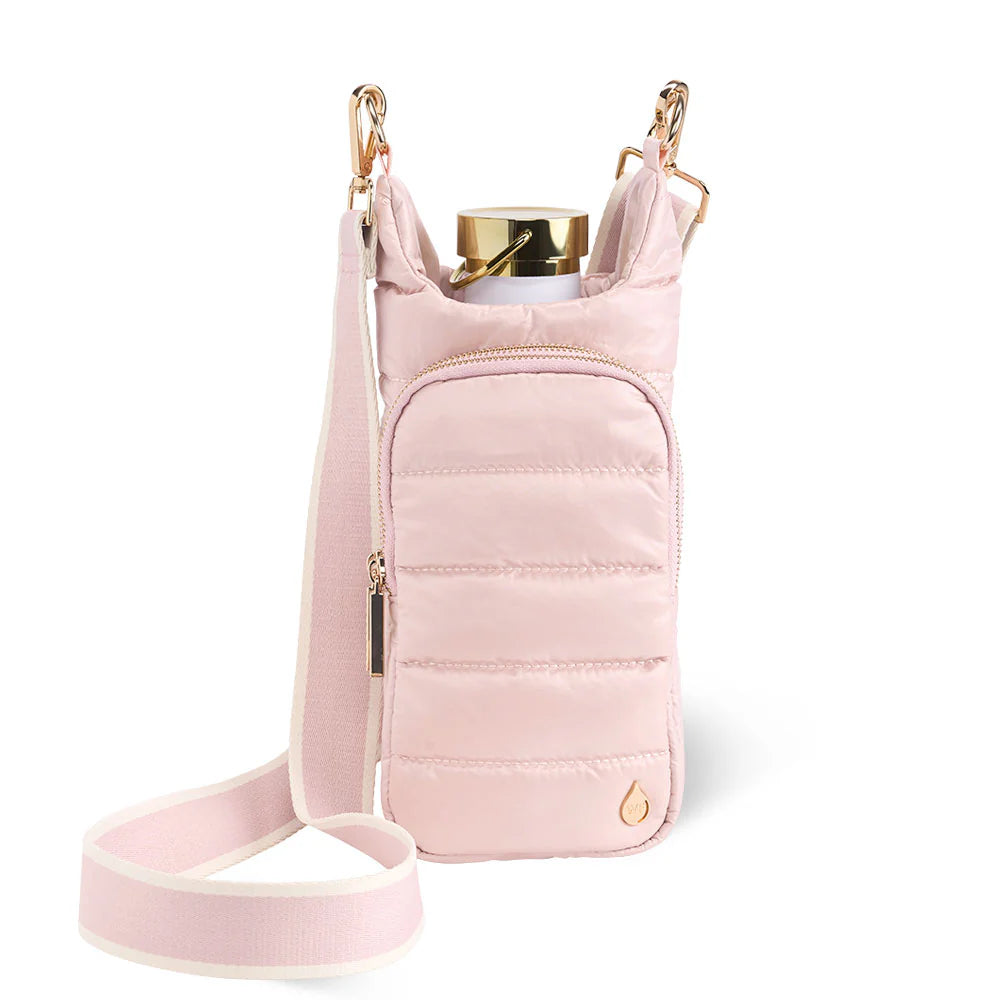 Wanderfull Blush HydroBag with Blush and Ivory Striped Strap
