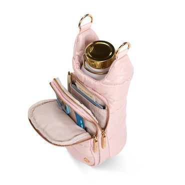Wanderfull Blush HydroBag with Blush and Ivory Striped Strap