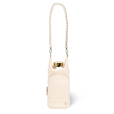 Wanderfull Ivory Vegan Leather HydroBag with Strap Bundle Oprah's Favorite Things