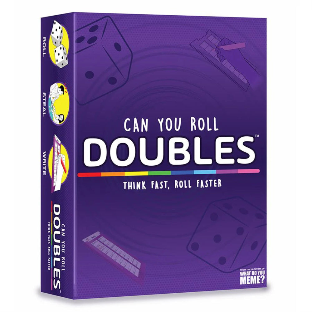 Can You Roll Doubles Game by What Do You Meme?