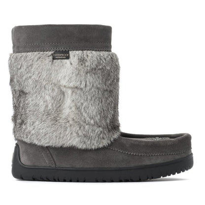 Manitobah Waterproof Half Mukluk - Charcoal