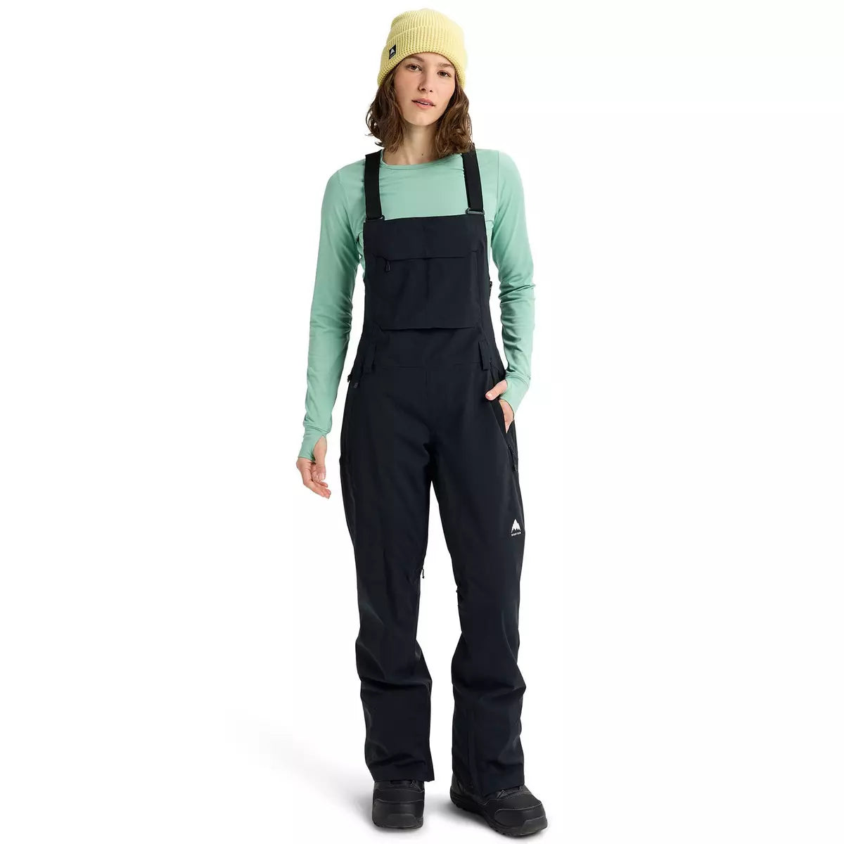 Women's Burton Reserve Stretch Bib Pants - Black
