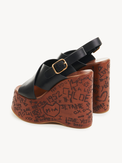 Chloe Maxime Wedge Sandal