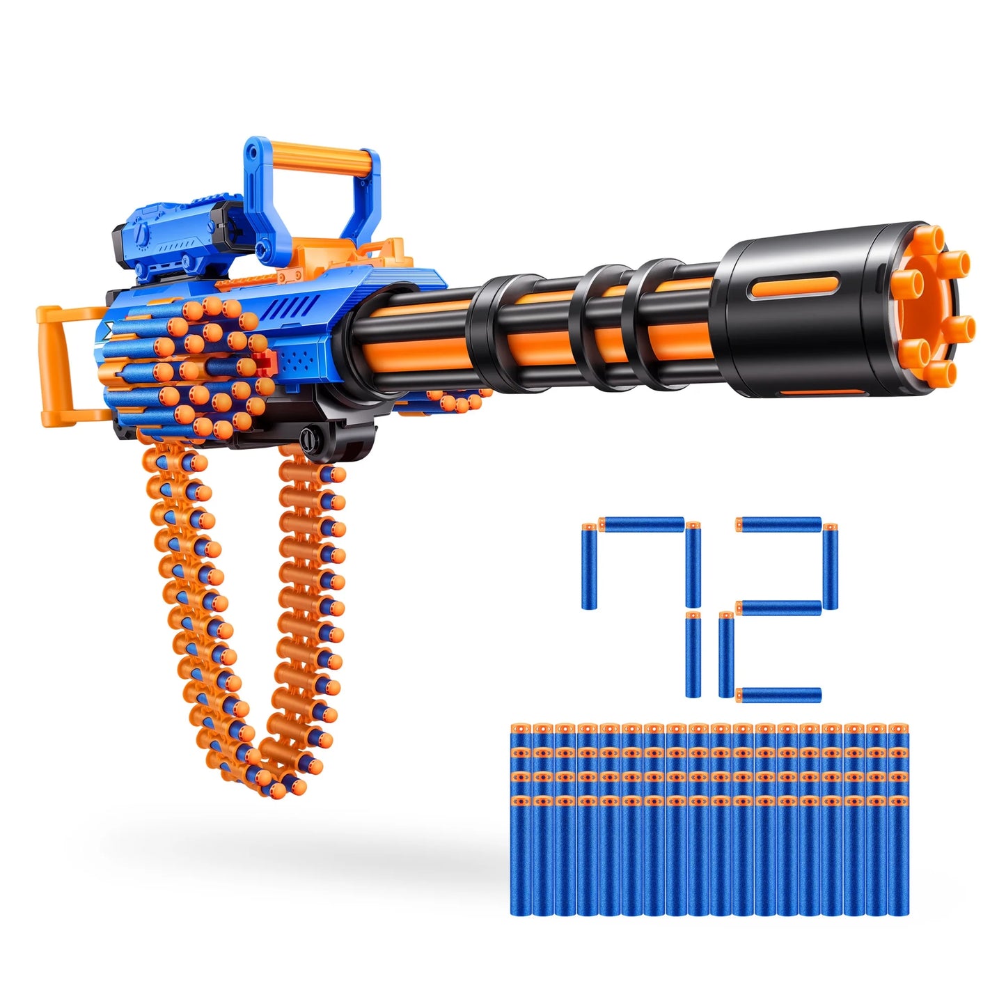 XSHOT Insanity Motorized Rage Fire (72 Darts) by ZURU, Foam Blaster for Kids