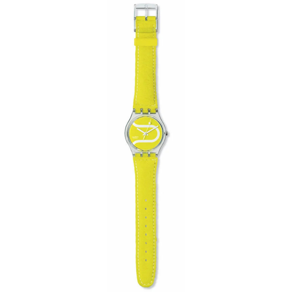 Swatch 1998 Avantage Tennis Ball Watch - Yellow