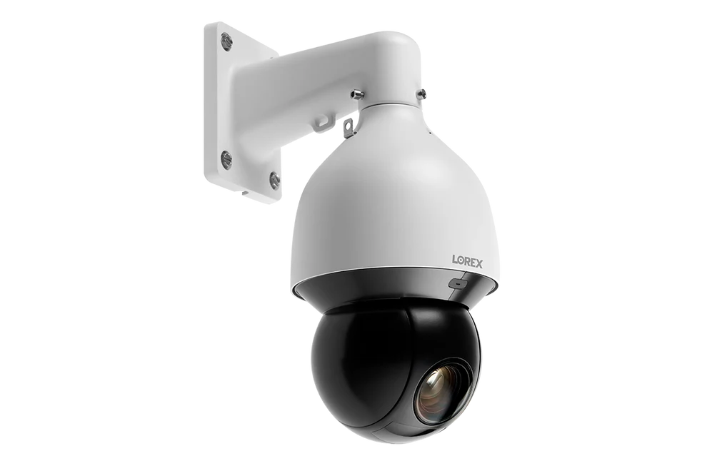 Lorex 4K Outdoor IP Camera with 25x Optical Zoom and IK10 Vandal Proof Rating (Cable not included)
