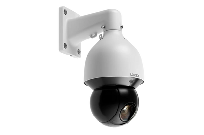 Lorex 4K Outdoor IP Camera with 25x Optical Zoom and IK10 Vandal Proof Rating (Cable not included)