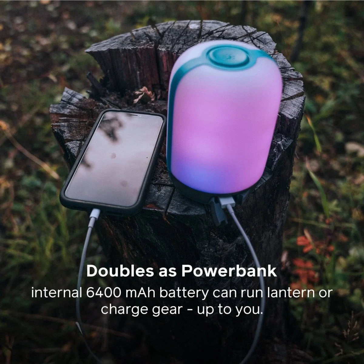 BioLite AlpenGlow 500 - 500 Lumen Multicolor USB Lantern