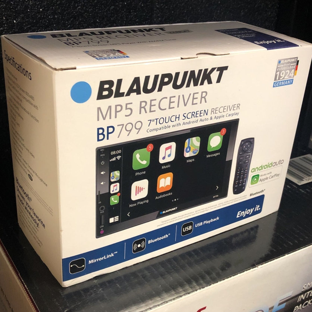 Blaupunkt BPA799PLAY Stereo - Compatible with Apple CarPlay and Android Auto