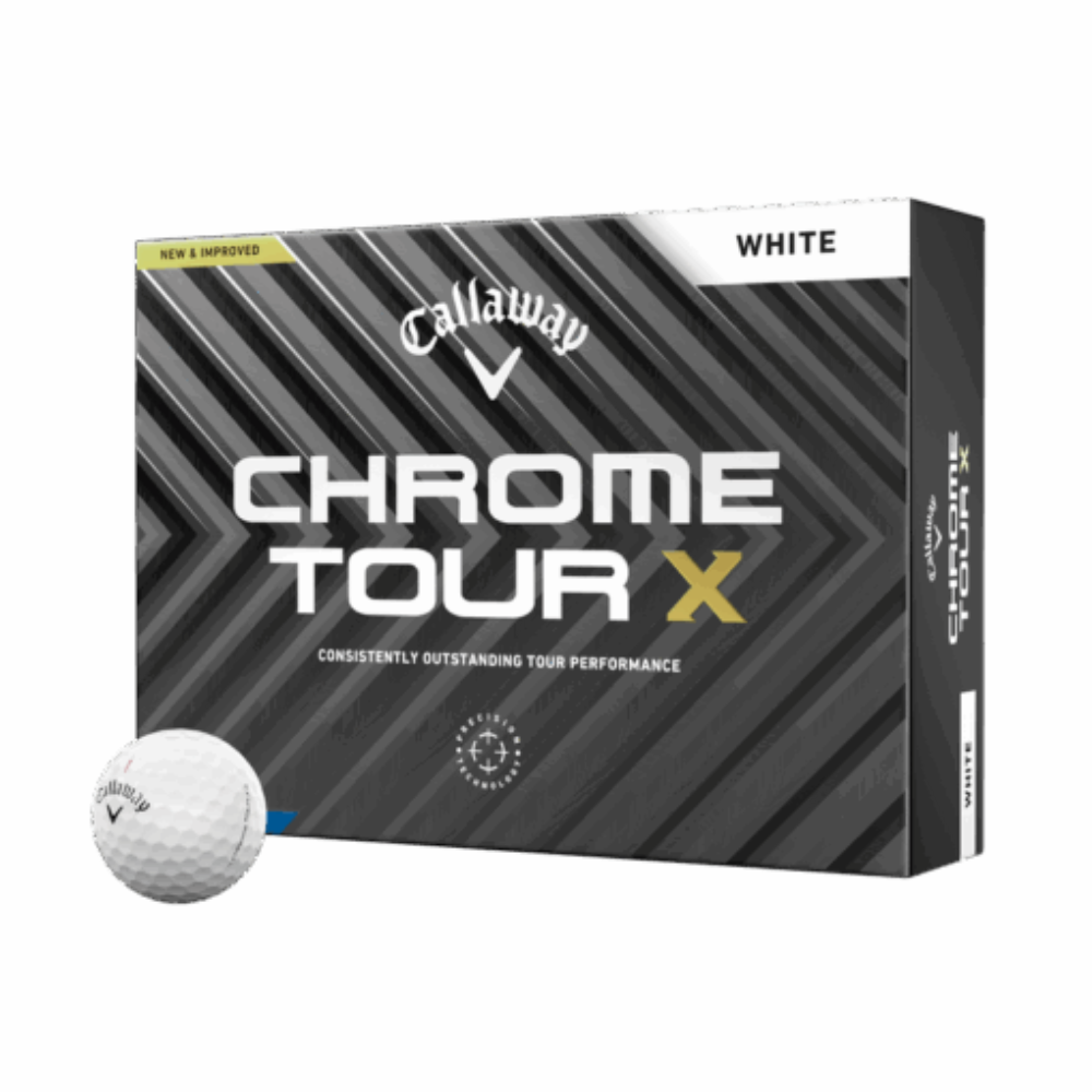 Callaway Chrome Tour X Golf Balls - Pack of 12