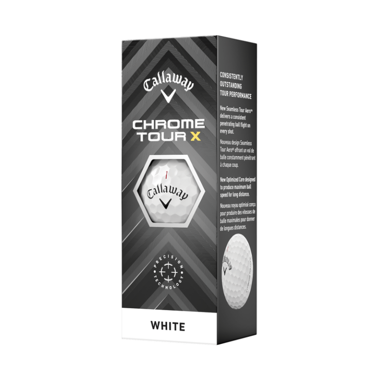 Callaway Chrome Tour X Golf Balls - Pack of 12