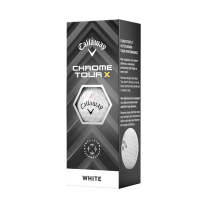 Callaway Chrome Tour X Golf Balls - Pack of 12