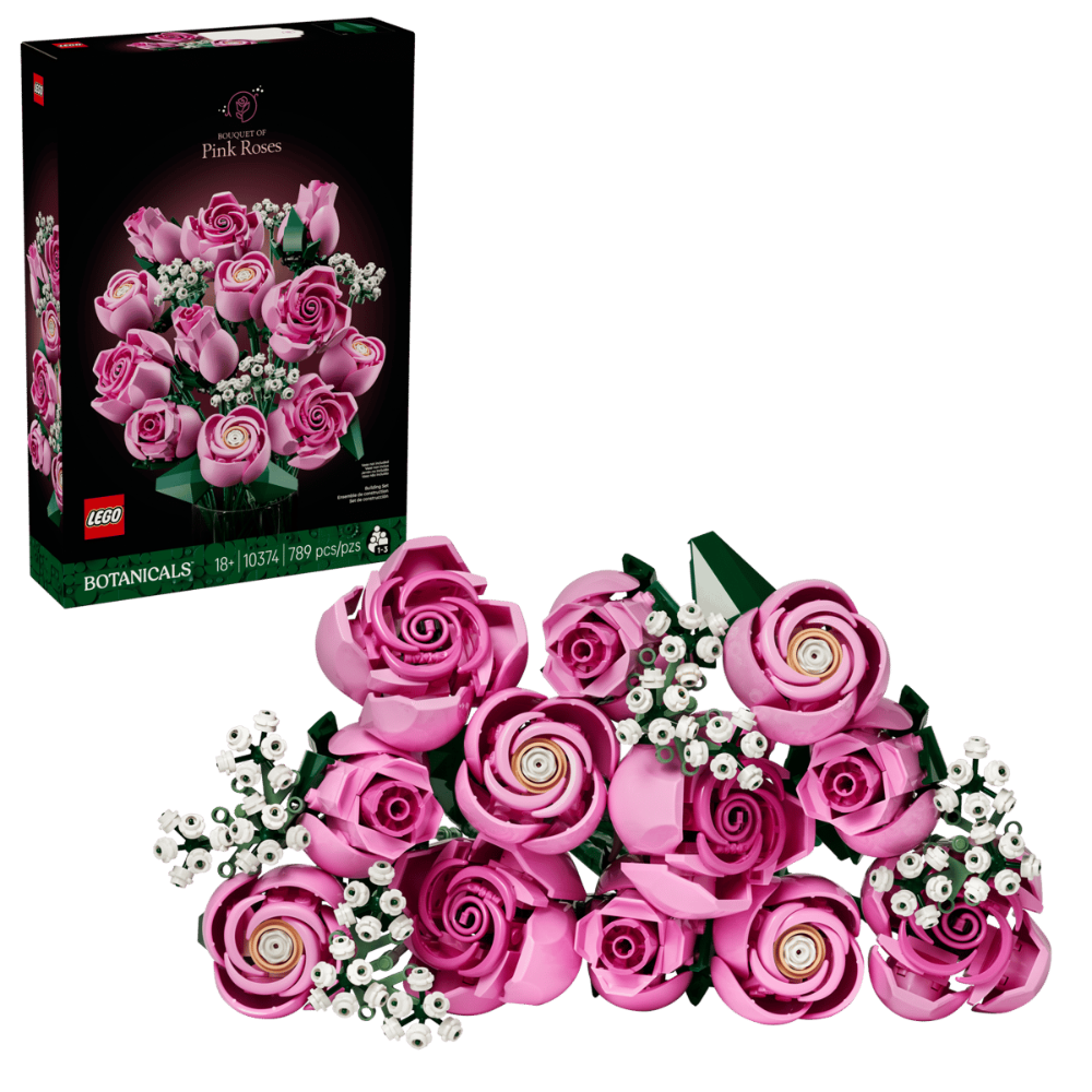 Lego Botanicals Bouquet of Pink Roses