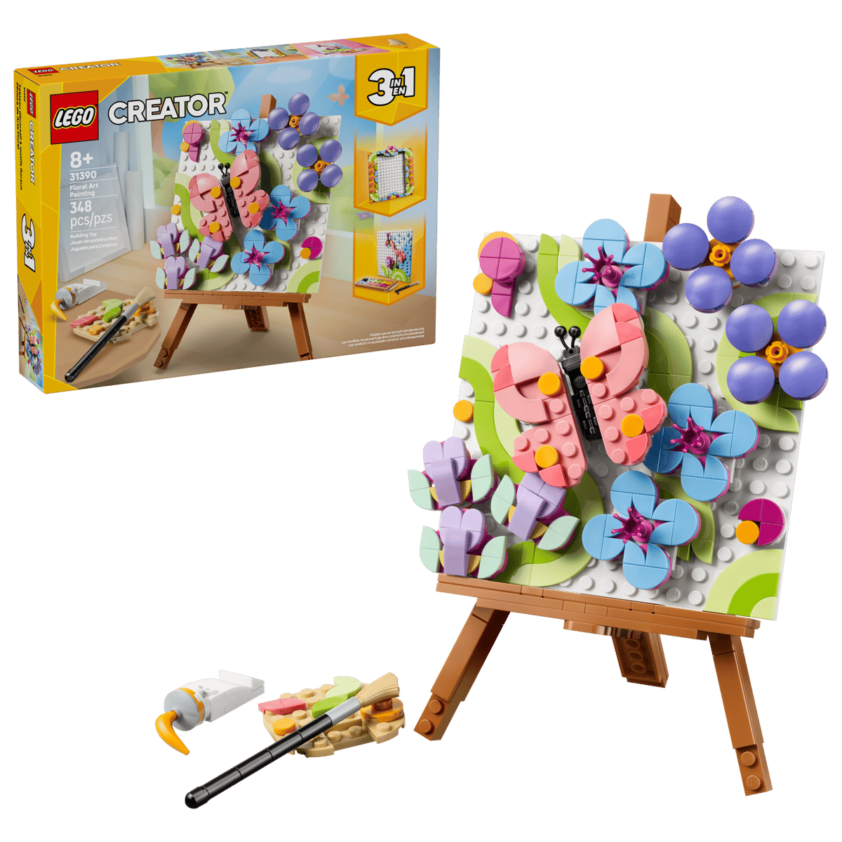 Lego Creator 3-in-1 Floral Art Decor Painting