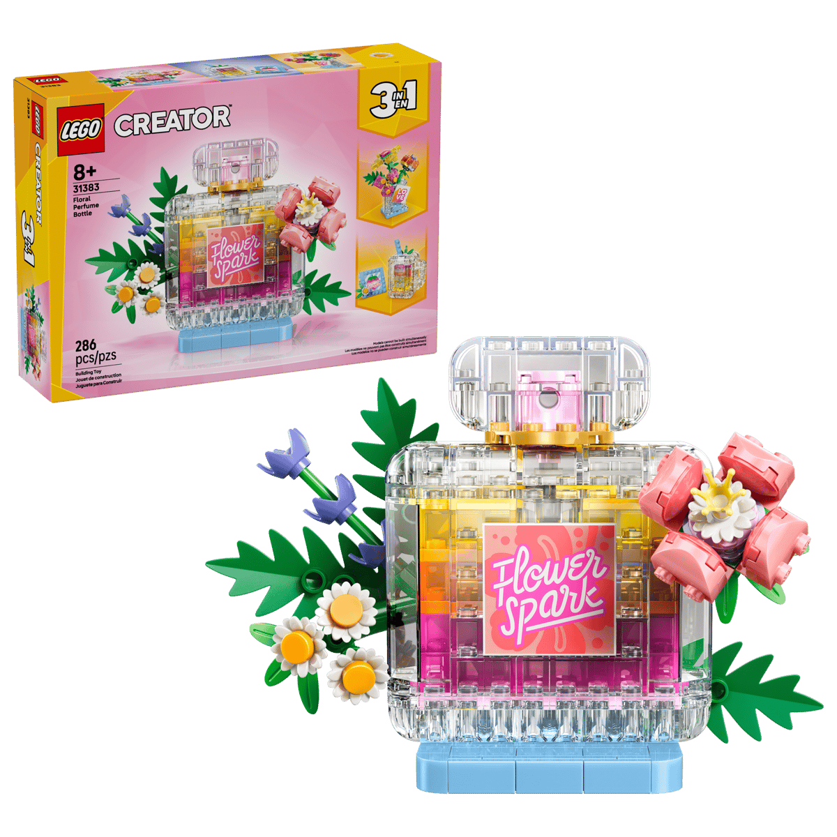 Lego Creator 3-in-1 Floral Decor Perfume Bottle
