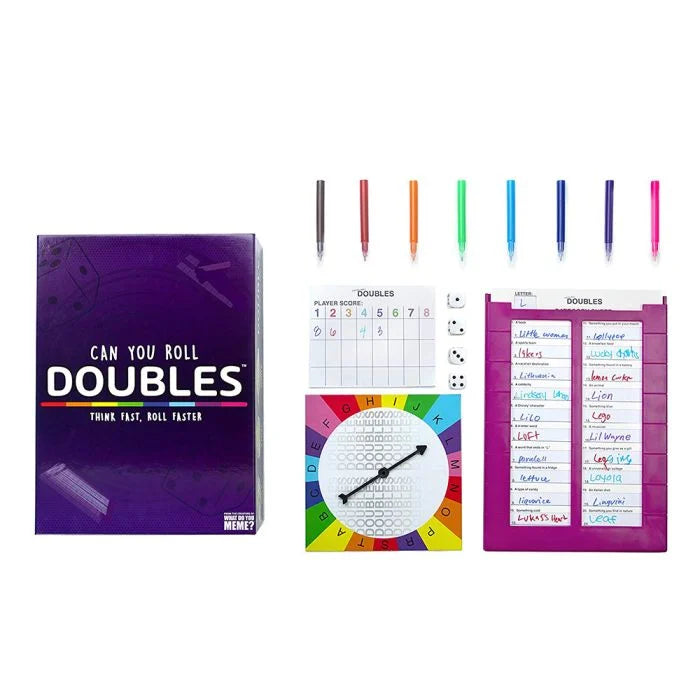 Can You Roll Doubles Game by What Do You Meme?