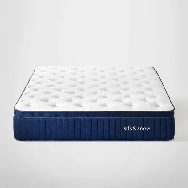Silk & Snow Hybrid Mattress - Queen, Medium-Firm