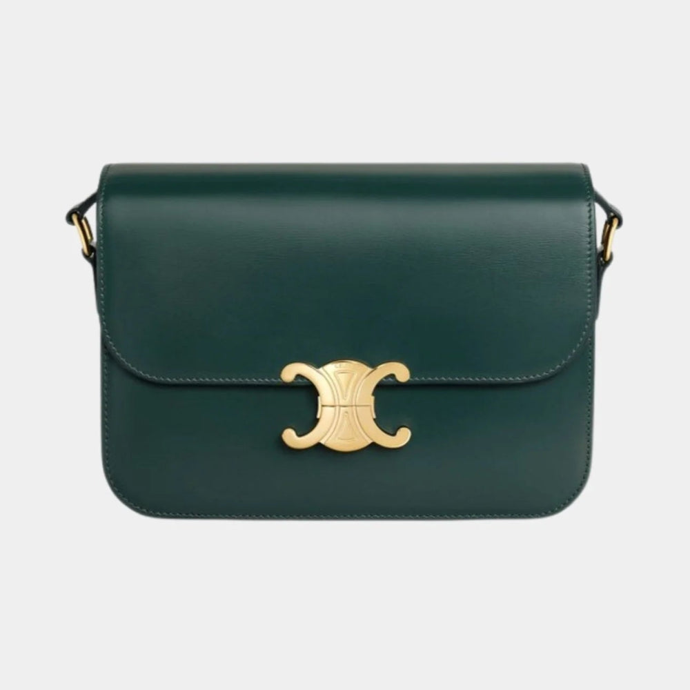 Celine - Teen Triomphe Bag in Shiny Calfskin