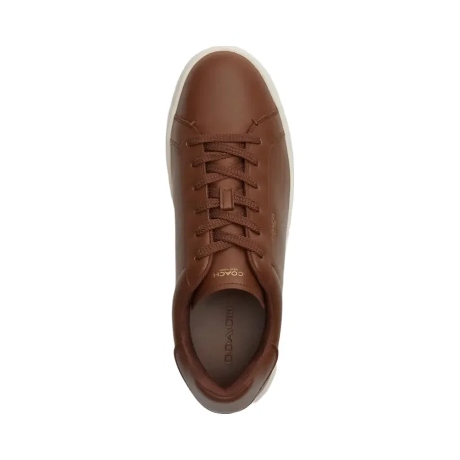 Coach Men's High Line Sneaker Dark Saddle