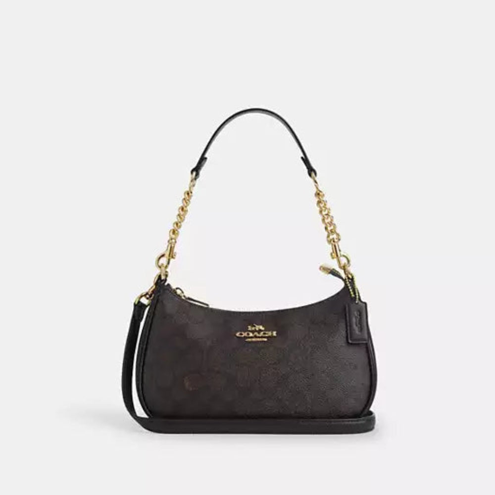 Coach Teri Shoulder Bag In Signature Canvas