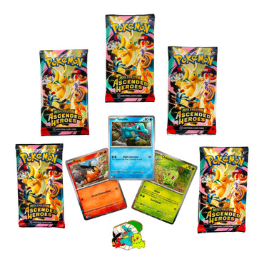 Pokémon TCG: Mega Evolution - Ascended Heroes First Partners Deluxe Pin Collection