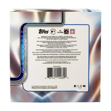 Topps 2025 MLB Chrome Baseball Trading Cards Mega Box
