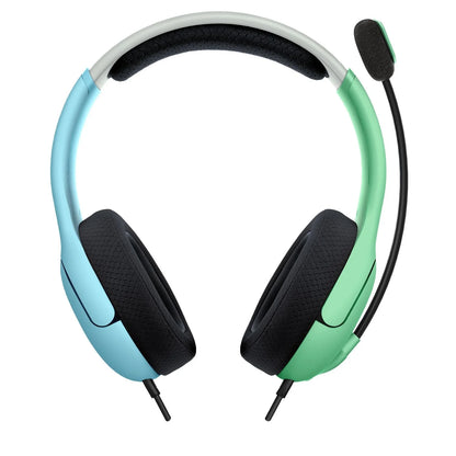 PDP AIRLITE Wired Headset: Blue & Green - Nintendo Switch