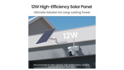Reolink Solar Panel 3 - 12W Solar Panel for Battery Cameras