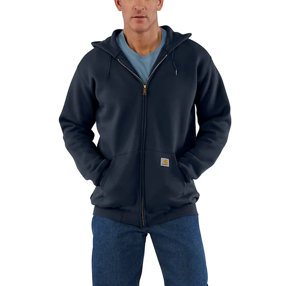 Carhartt Marquette Full-Zip Sweatshirt - New Navy
