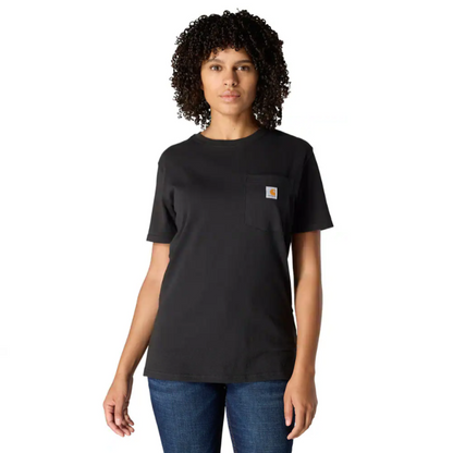 Carhartt Women's Iconic K87 Pocket T-Shirt - Black