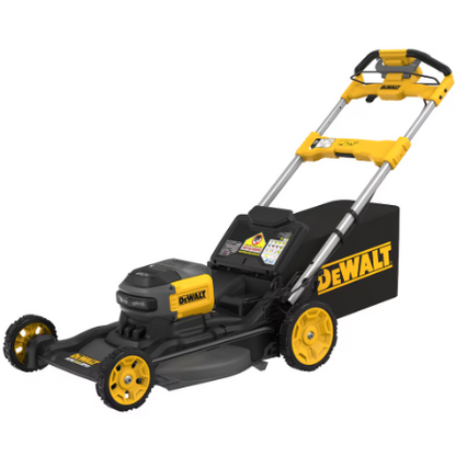 DEWALT 60V MAX 21.5-inch Electric Self Propelled Walk Behind Lawn Mower with Head Lights
