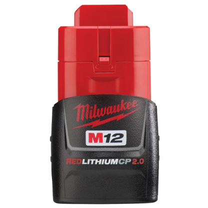 Milwaukee Tool 12V M12 Lithium-Ion Compact (CP) 2.0 Ah REDLITHIUM Battery