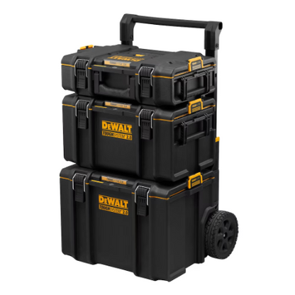 DEWALT TOUGHSYSTEM 2.0 3-Piece Modular Tool Box Tower Storage System