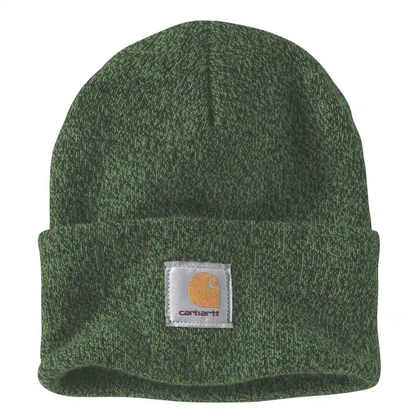 Carhartt Iconic A18 Watch Cap Beanie - Harvest Sage/Forestry Green Marl