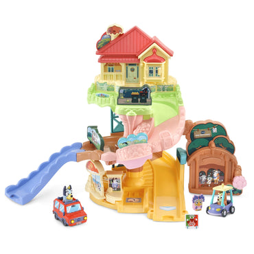 VTech Bluey Road Trip Playset - Two Cars & Bonus Accessories